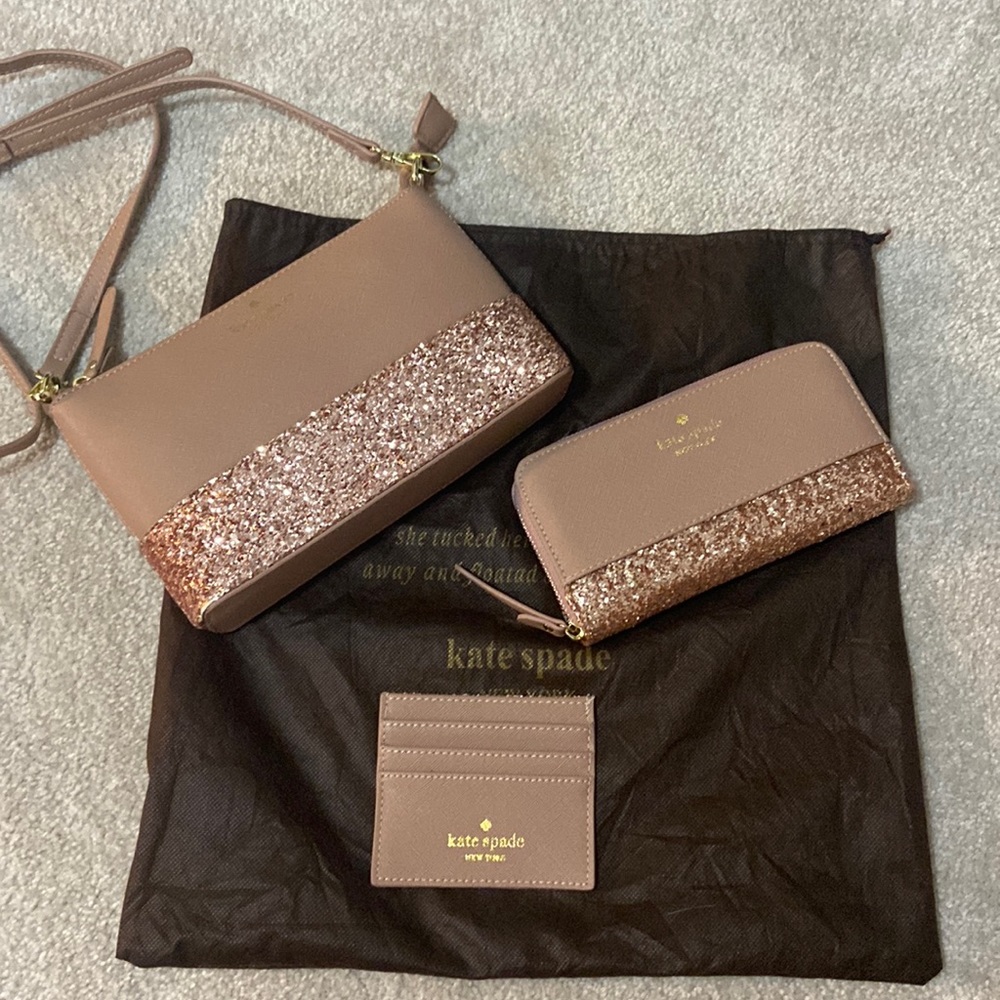 Unauthentic Kate Spade Purse, Wallet, and Card Holder